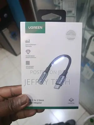 Ugreen Usb-C to 3.5mm Headphone Adapter High-Fidelity Dac Chic