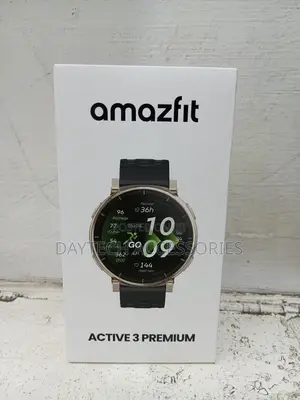 This Is an Amazfit Active 3 Premium Smartwatch - Black
