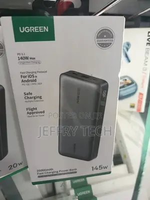 Ugreen 145w 25000mah Fast Charging Power Bank Portable Charger Sealed