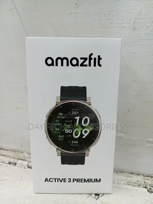 Amazfit Active 3 Premium GPS Running Smart Watch,1.32" Amoled.