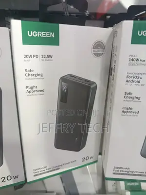 Ugreen 20w 22.5w 20000mah Two Way Fast Charging Power Bank