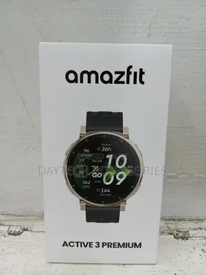Amazfit Active 3 Premium Fitness Smartwatch.