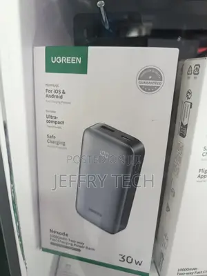 Ugreen Power Bank 10000mah, 30w iPhone Portable Charger, Usb C Fast Ch