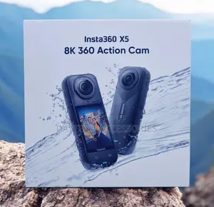 Nsta360 X5 Camera Featuring 360-Degree Action Video Capability.