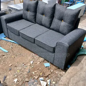 Pillowed Three Seater Sofa for Sale