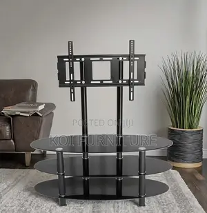 Living Room Metallic Tv Stand