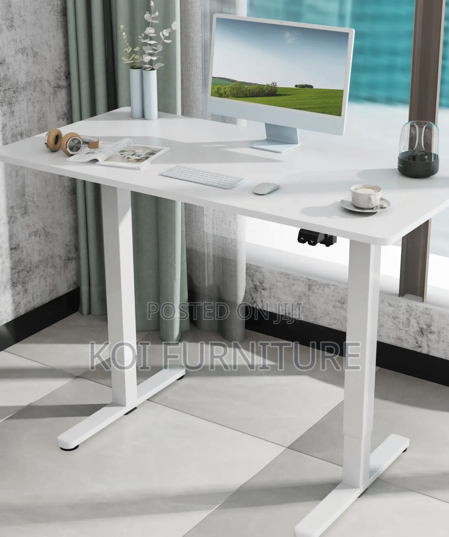 Office Desk; Ergonomic Adjustable Smart Desk