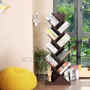 Storage Units; Wooden Five Tier Bookshevles