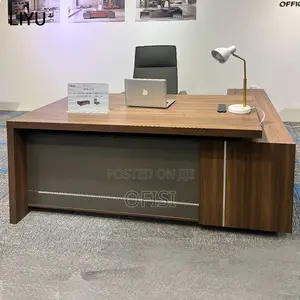 L-Shaped Executive Office Desk