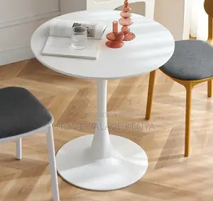 Round Table: Tulip Design Table With Sturdy Base