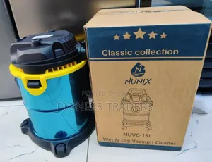 *Nunix 15 Litre Wet Dry Vacuum Cleaner