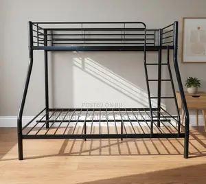 School Bed: Metallic Bunk Bed for Dormitories
