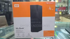 Wd My Book 4tb Desktop External Hard Drive - Black