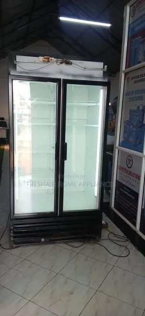 Clear Double Door Fridge