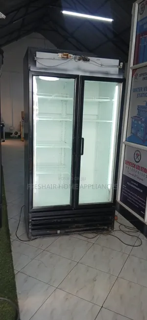 Clear Double Door Fridge