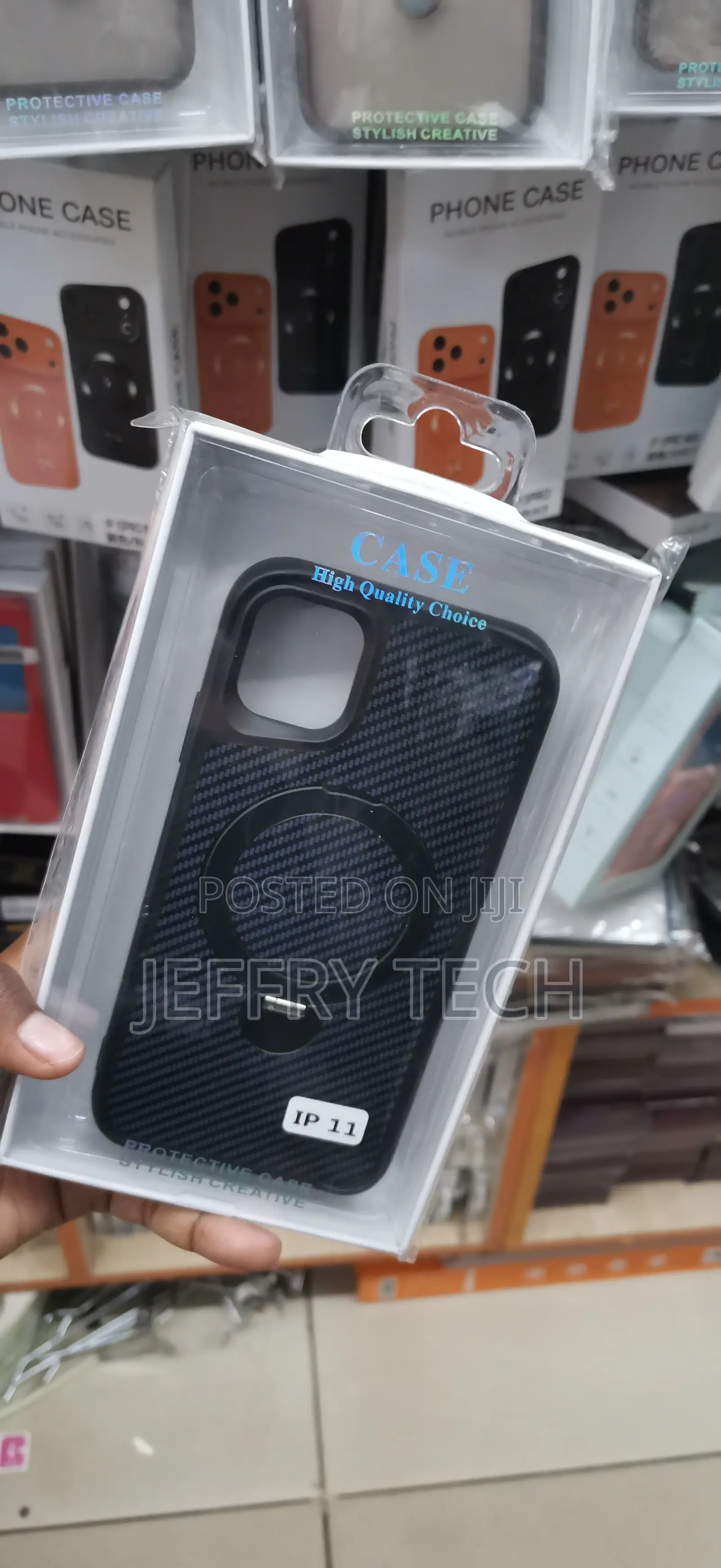 iPhone 11 Witth an Adjustable Kickstand Cover