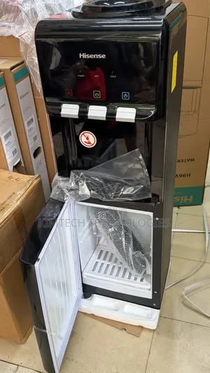 Hisense Black 3taps Hot,Normal and Cold Dispenser With Compressor