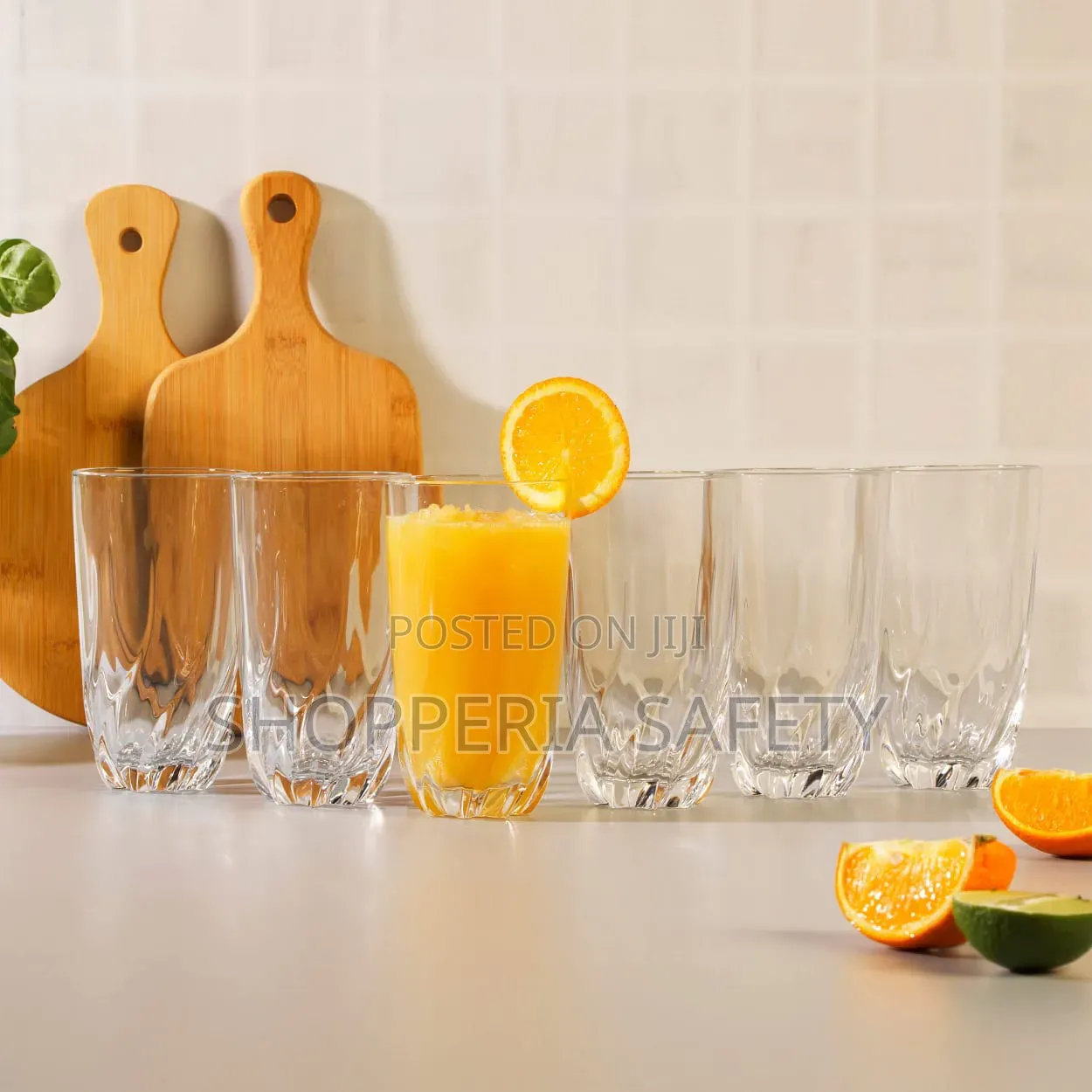 Twisted Water Glass