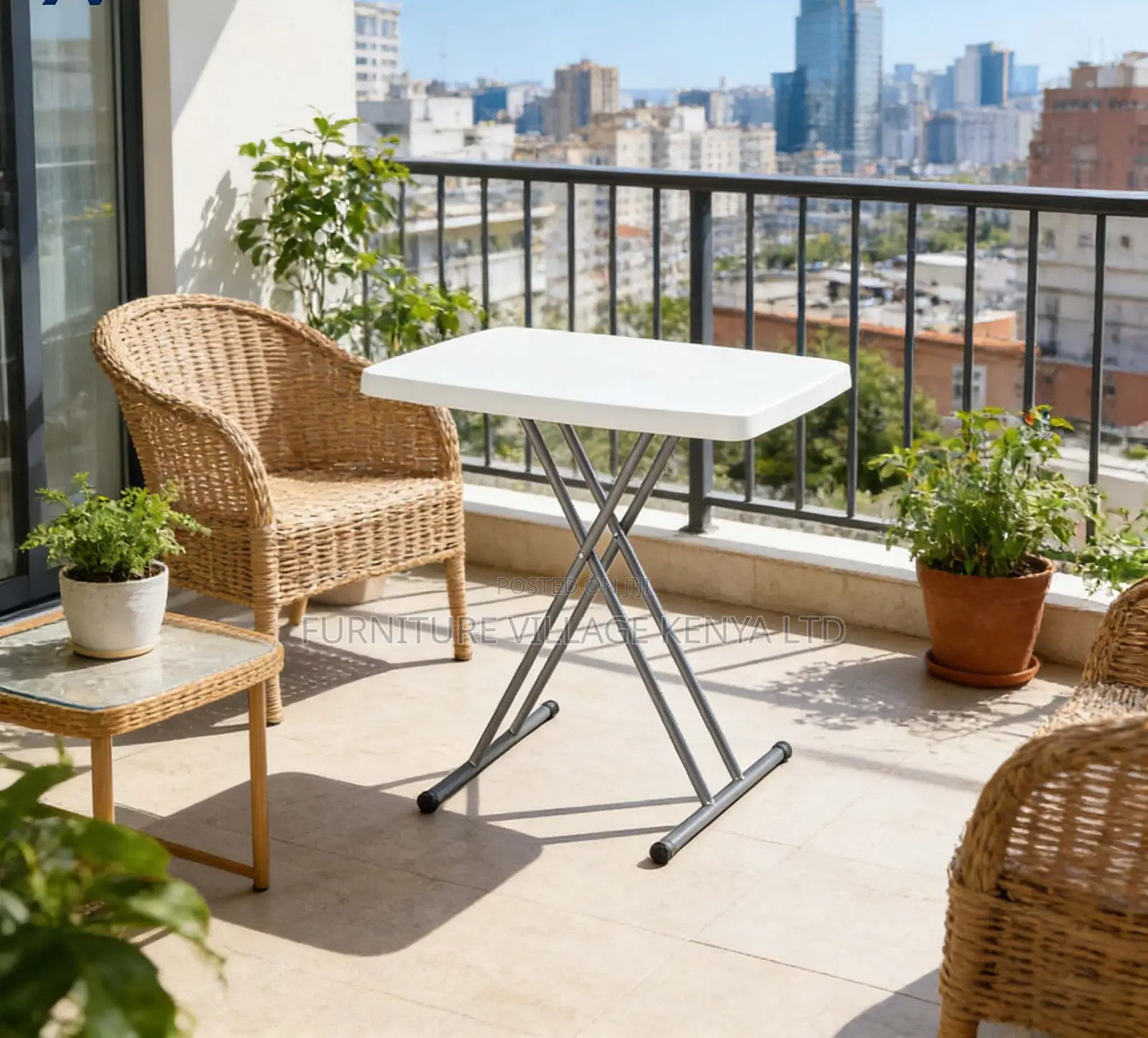 Square Folding Plastic Table