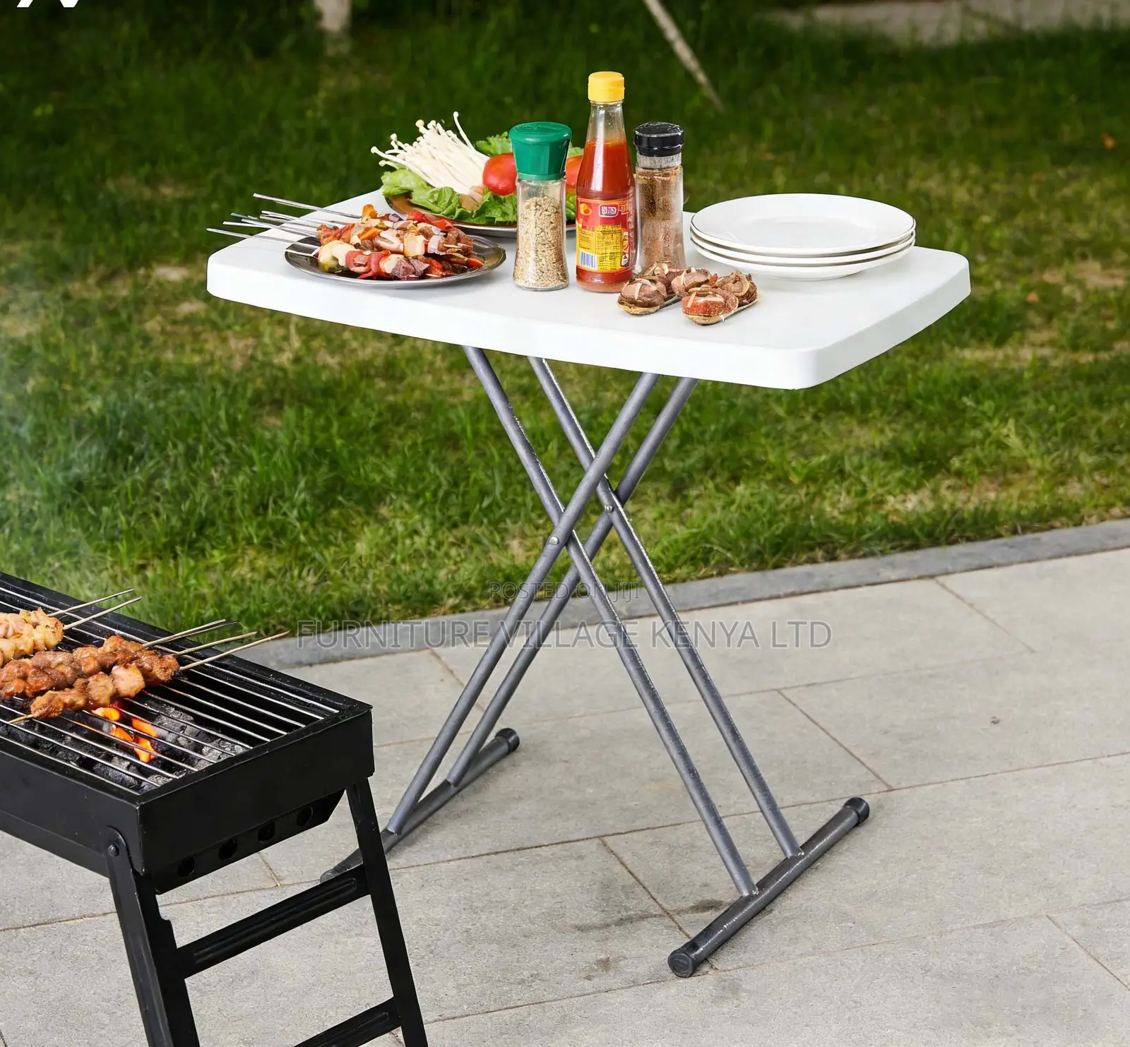 Square Folding Plastic Table