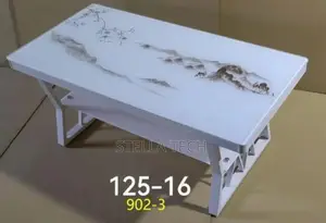 Modern Classy Imported Table With Marble Top Executive Coffee Table