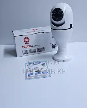 #Rotating Wifi Bulb PTZ Camera V380 Bulb Camera