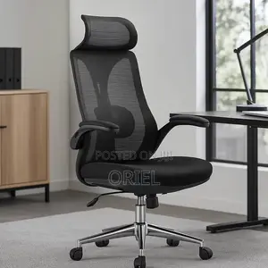 Office Chair : Breathable High-Back Mesh Ergonomic Chair