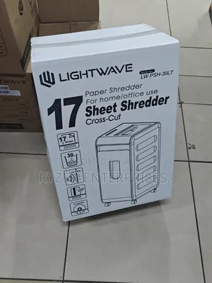 Lightwave 17sheets Paper Shredder Lw-PSH-30lt