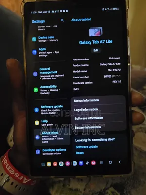 Samsung Galaxy Tab A7 Lite 32 GB Gray