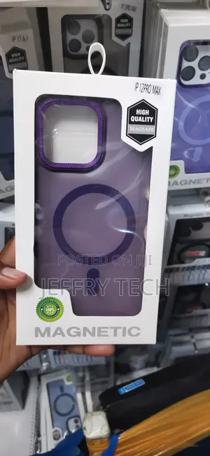 iPhone 12 Pro Max Translucent Matte Purple Back Cover