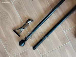 Jua Kali Curtain Rods Installation
