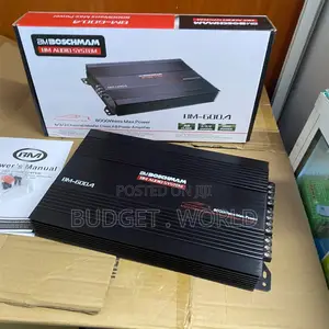 . Boschmann Bm600.4 Mosfet Amplifier – Ultimate Car Entertainment Upgr