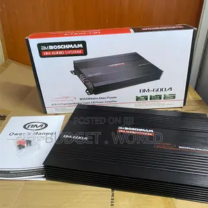 Boschmann Bm600 Audio Power Amplifier – Superior Sound Clarity and Eff