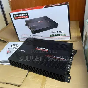 . Boschmann Bm600.4 Premium Car Amplifier – Built for Music Lovers