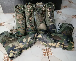 Durable Combat Riding Boots-Strong Anti-Slip Motorcycle Boots-2500