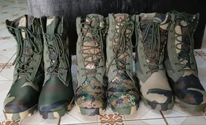 Durable Combat Riding Boots-Strong Anti-Slip Motorcycle Boots-2500