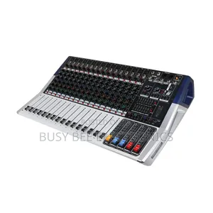 Professional Digital Mixer 16 Channels Noise Cancelling Amplifier
