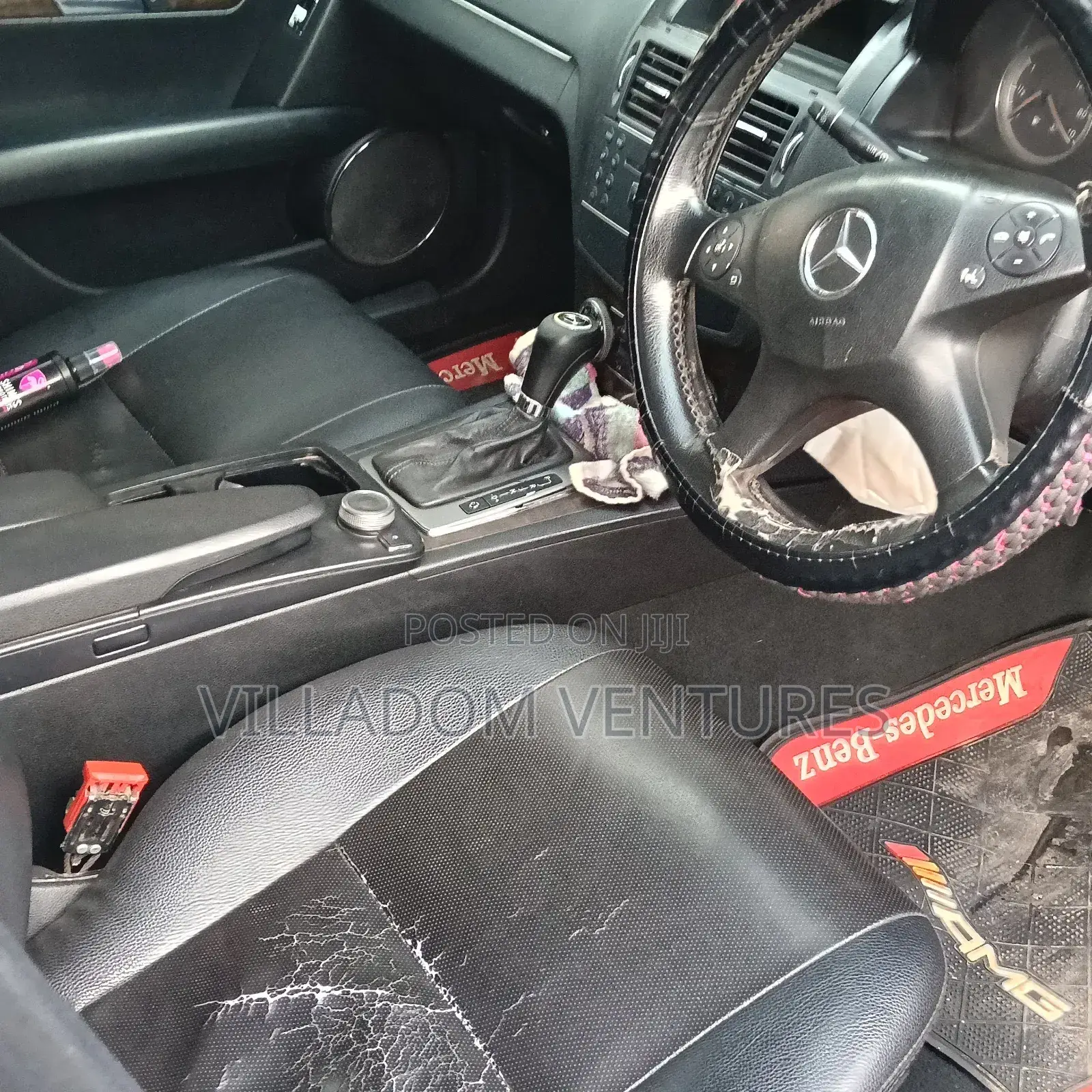 Mercedes-Benz C200 2012 Black