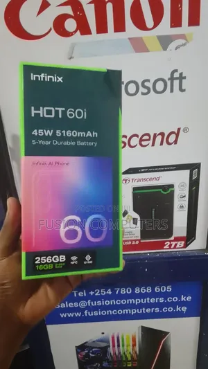 New Infinix Hot 60i 256 GB Blue