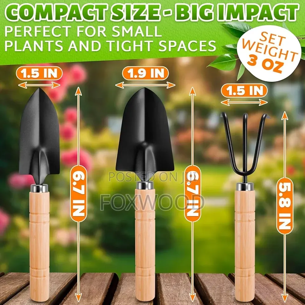 Mini Indoor Gardening Tools 3pcs