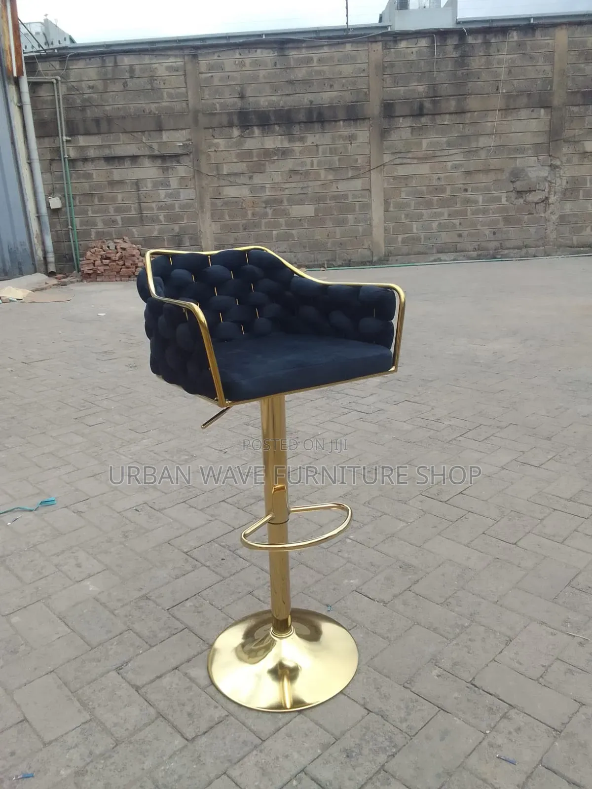 Black Kitchen Stools