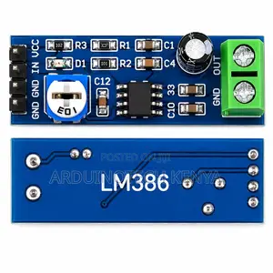Lm386 Audio Amplifier Module.
