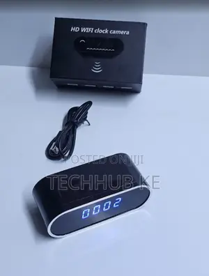 Wifi Spy Clock Camera Hidden Security Camera With Remote Phone Viewing