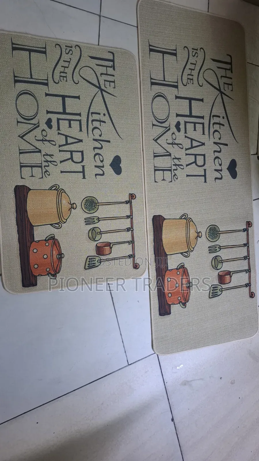 Kitchen Mat 
:2pc