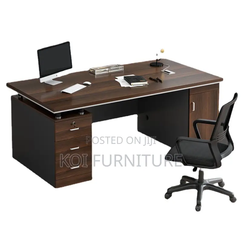 Office Desk; 1400mm Executive Home Office Computer Desk