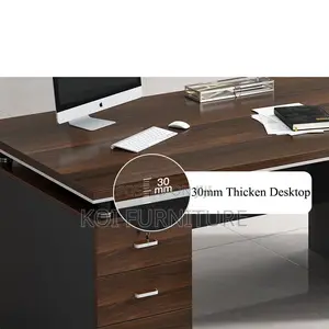 Office Desk; 1400mm Executive Home Office Computer Desk