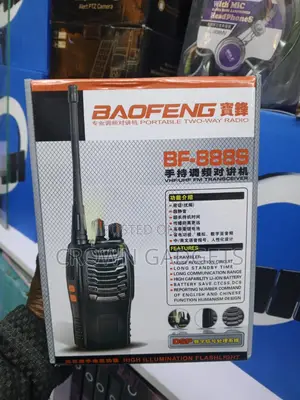 Baofeng Bf888s Rechargeable Walkie Talkie With Earphones