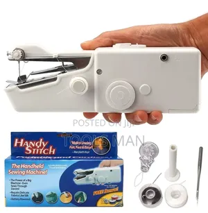 Handy Stitch Portable Handheld Sewing Machine - Cordless Compact.