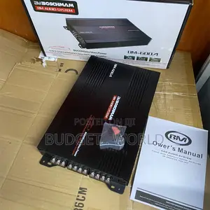 Boschmann Bm600 8000w Car Amplifier – Reliable Power for Superior Sou