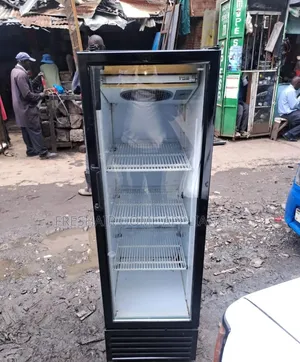 300litres Black Clear Fridge Display